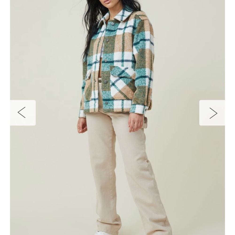 Cropped oversize Jacket